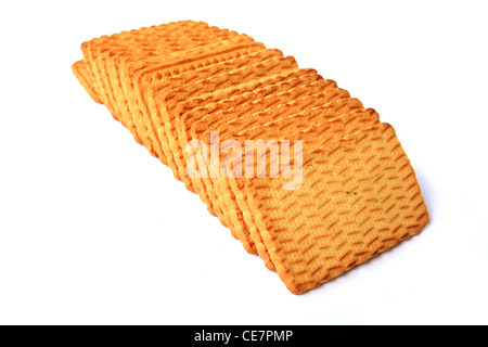 cookie on white background Stock Photo