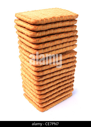 cookie on white background Stock Photo