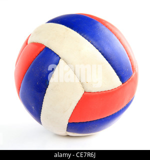 soccer ball on white background Stock Photo