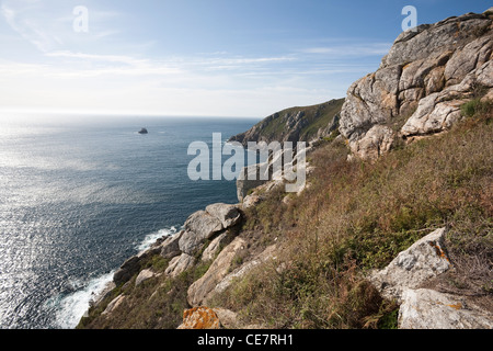 Cape Finisterre, A Coruña Provence, Galicia, Spain Stock Photo