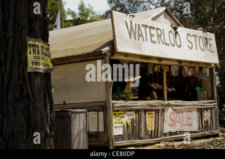 Sovereign Hill Waterloo Store in Ballarat, Australia Stock Photo