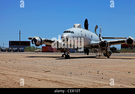 The Lockheed EC-121 Warning Star of US Air Force Stock Photo