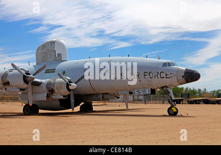 The Lockheed EC-121 Warning Star of US Air Force Stock Photo