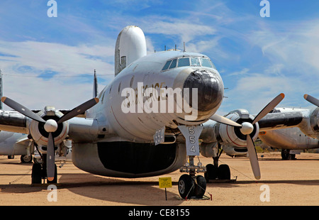 The Lockheed EC-121 Warning Star of US Air Force Stock Photo