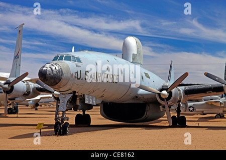 The Lockheed EC-121 Warning Star of US Air Force Stock Photo