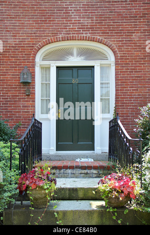 The Williams-Winslow House, built by a prominent publisher, was also a setting in John Irving's novel 'A Prayer for Owen Meaney' Stock Photo