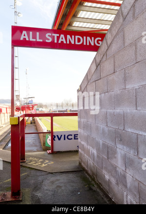 Accrington Stanley Football Ground Stock Photo