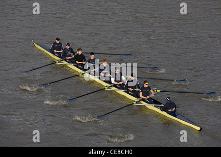Winter Rowing in Oxford Stock Photo - Alamy