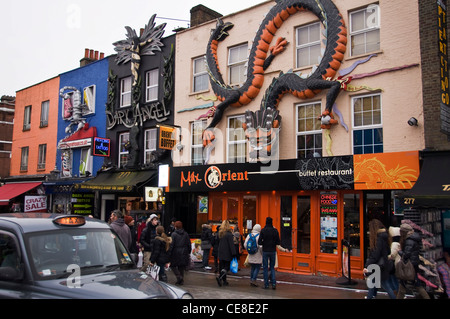 Camden high street - London (UK) Stock Photo