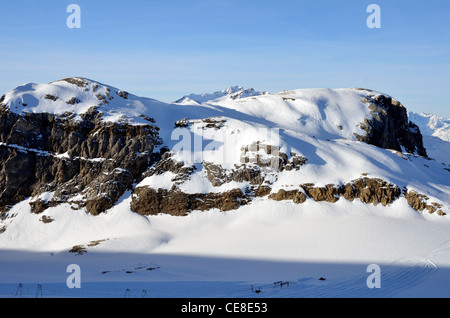 Tignes, Glacier, Grande Motte, Vanoise National Park, Alps, Savoire, France Stock Photo