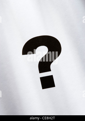 Question mark Stock Photo