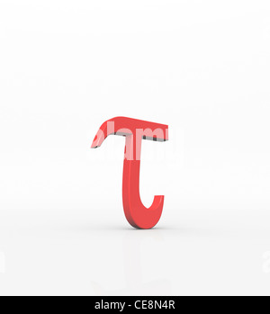 Tau 19th letter Greek alphabet In system Greek numerals it value 300 letter widely used in physical biological sciences Stock Photo