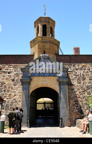 Entrance to Castle of Good Hope in Cape Town, Western Cape, South Africa Stock Photo