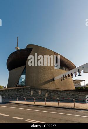 Building of Arka Pana Church (Lord's Ark) in Bienczyce, Nowa Huta, Krakow (Cracow), Poland Stock Photo