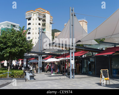 dh  STANLEY HONG KONG Stanley promenade market shops Stock Photo