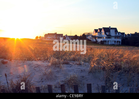 US Senator Edward Kennedy's home in Hyannisport, Massachusetts will be donated to charity following his death in 2009. Stock Photo