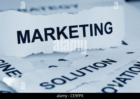 Marketing concept Stock Photo