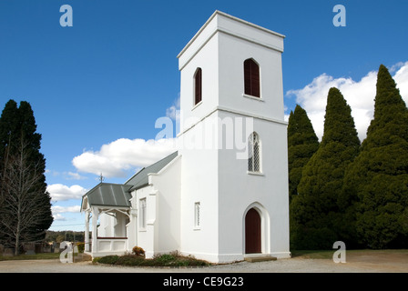 The historic Christ Church at Bong Bong, near Moss Vale in New South Wales, Australia Stock Photo