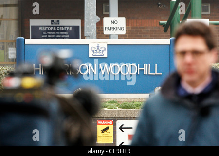 General view of Woodhill Prison in Milton Keynes, Buckinghamshire Stock Photo