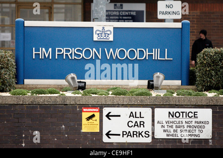 General view of Woodhill Prison in Milton Keynes, Buckinghamshire Stock Photo