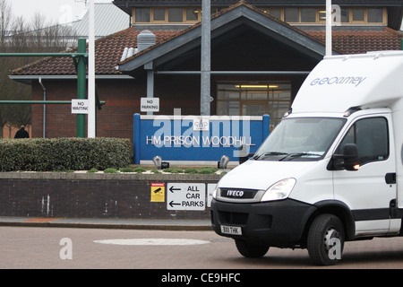 General view of Woodhill Prison in Milton Keynes, Buckinghamshire Stock Photo