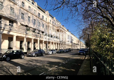 Eaton Square ,Belgravia central London UK Stock Photo