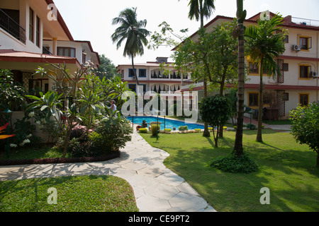 Villa Nina in Arpora Goa, India. Stock Photo