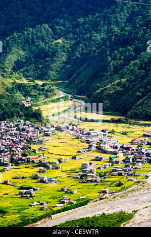 bontoc, a mountain community in philippines. Stock Photo