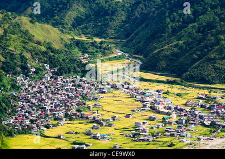 bontoc, a mountain community in philippines. Stock Photo