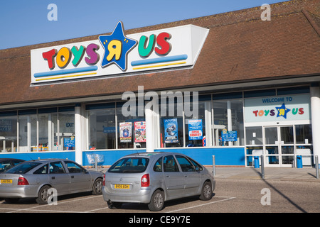 Toys R US shop Copdock, Ipswich, Suffolk, England Stock Photo - Alamy