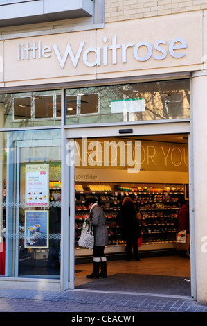 Little Waitrose Convenience Supermarket, Cambridge, England, UK Stock Photo