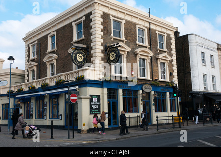 Belushi's sports bar in Greenwich, South London. Stock Photo