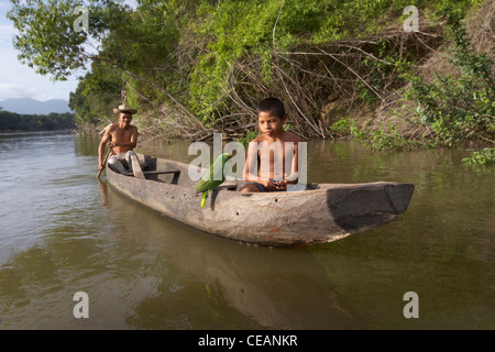 Photo Ancienne 1900s – Pagaie Dans Un Canoë Au Club De Pesca Panama 1960