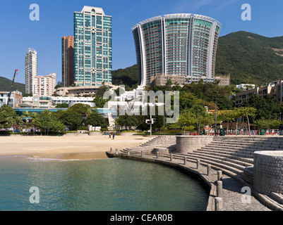 dh  REPULSE BAY HONG KONG Luxury property highrise apartment flats wealthy island tower Stock Photo