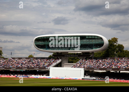 Test match being played at Lords Cricket Ground, London ...