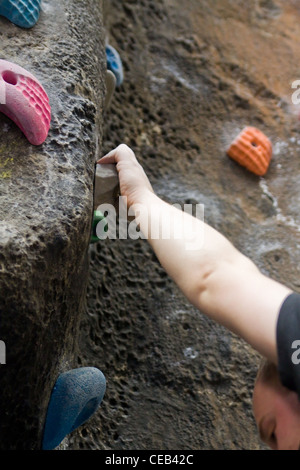 Warwick University Climbing Wall Coventry, UK Stock Photo