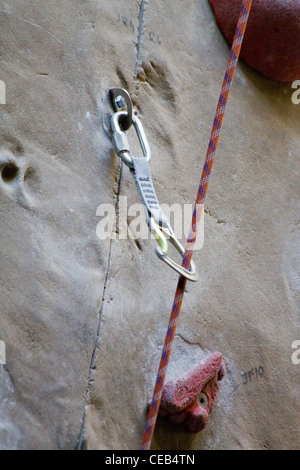 Warwick University Climbing Wall Coventry, UK Stock Photo