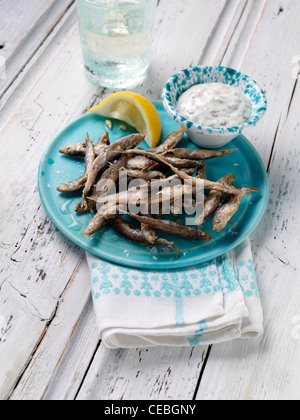 Whitebait Stock Photo