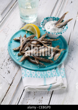 Whitebait Stock Photo