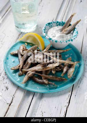 Whitebait Stock Photo