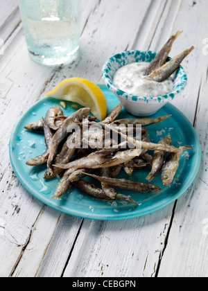 Whitebait Stock Photo