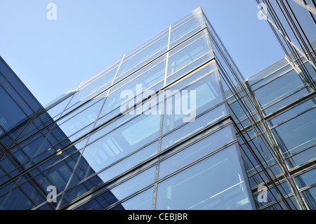 office building in Luxembourg, Plateau Kirchberg Stock Photo