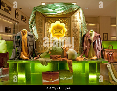 View of a closed Hermes store on the Rue du Faubourg Saint-Honore after  government's measures aimed at curbing the spread of the COVID-19  infection, caused by the novel coronavirus in Paris, on