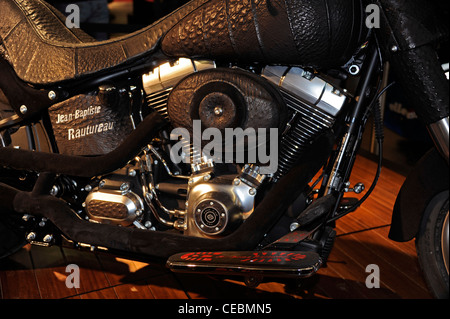 Harley-Davidson,Jean-Baptiste Rautureau,crocodile leather custom