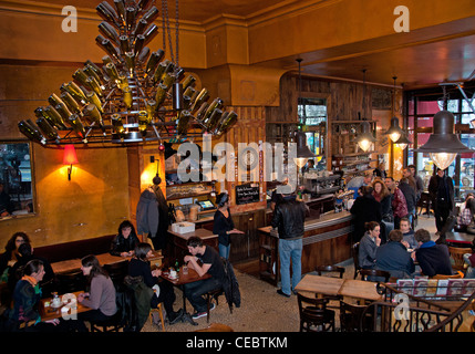 La Fourmi Cafe bar pub Paris Montmartre Parisian France Stock Photo - Alamy