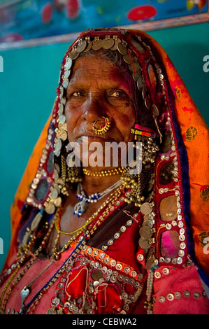 Lambani Tribe People Stock Photo