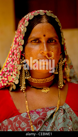 Lambani Tribe People Stock Photo