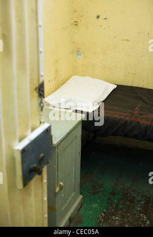 Prison cell in the Old Fremantle Prison.  Fremantle, Western Australia, AUSTRALIA Stock Photo