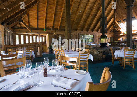 Interior of the renowned restaurant at Vasse Felix Estate.  Wilyabryp, Margaret River, Western Australia, AUSTRALIA Stock Photo