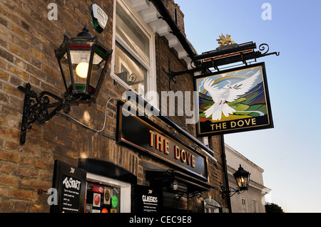 Exterior of 'The Dove' riverside pub ,Hammersmith, London Stock Photo